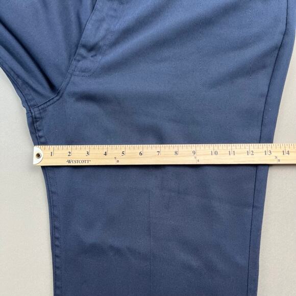 Vintage Levis Sta-Prest Pants Mens 42 Navy Blue Chino Straight Leg Slacks 80s - Picture 16 of 16